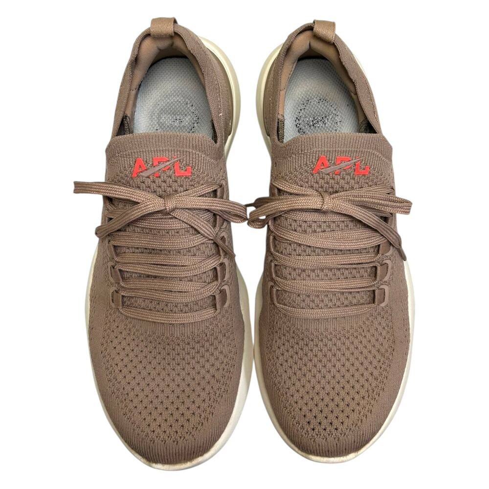 APL - Women's 'Techloom Breeze' Knit Sneaker, Lightweight - Almond Brown, Size 7 - Picture 4 of 14